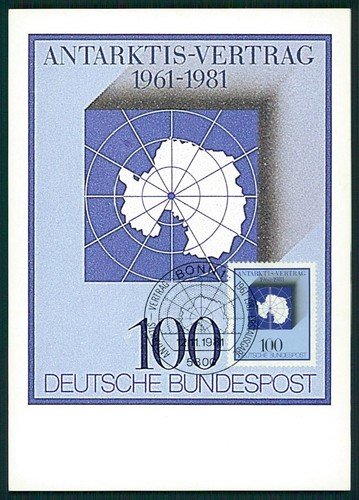 Brd 1981 antarktis vertrag - brd, mk