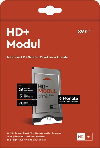Modul inkl hd karte - hd+,