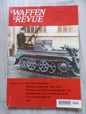Waffen Revue 104 Karl Pawlas NSU Kettenkrad Walther Pistolen Flak Sprungmine KwK