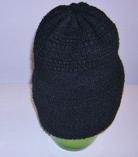 Beanie-Wollmütze "only" Wolle  mit Angora - schwarz -selten getragen-top Zustand