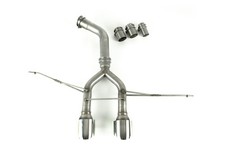 Edelstahl sportauspuff r32 - edelstahl,