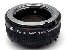 Vivitar Teleconverter 2x MC Auto Tele Converter Extender 2x-5 Konverter
