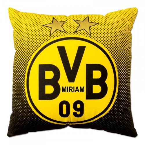 Personalisiertes kissen bvb - kissen,