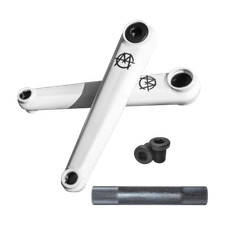 Demolition x Markit BMX Kurbel Weiß