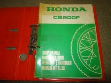 CB 900 Boldor SC01 Wartungsanleitung Reparatur original Werkstatt Handbuch manua