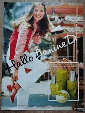 ORIGINAL REKLAME WERBUNG 1979   HALLO JANINE  D.  Soft-Deo , Seife, Parfum