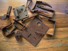 antike Eisenteile, Beschläge, .......