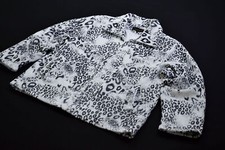 Vintage Vercotti Jacke Blazer All over Animal Print Tiger Lion Gepard Leo XXL