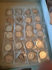 Konvolut von 24 DDR Gedenkmünzen