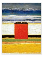Poster Rotes Haus - Kasimir