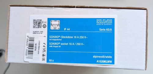10stück jung as520klww schuko - as520klww,