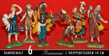 6 SCHÖNE ALTE KRIPPENFIGUREN