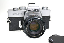 Minolta SRT 303b mit MC Rokkor