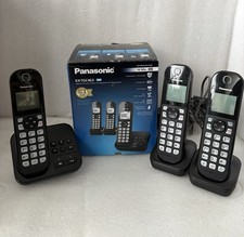 Panasonic KX-TGC463GB Trio Schwarz Start Up  Festnetztelefon Anrufbeantworter✅