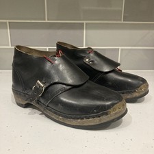 Antike Bergleute Clog Stiefel