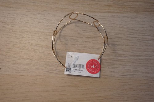Goldener armreif mit großen - armreif,