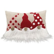 Deko-Kissen"Wichtel-Trio" Kissenhülle incl.Füllung Gnom Zwerg Dekokissen Auswahl