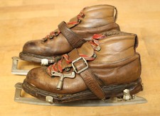 Schlittschuhe POLAR-REX mit Schuhen von 1936/37 - Deko-Artikel