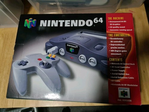 Nintendo n64 konsole - n64, (pal)