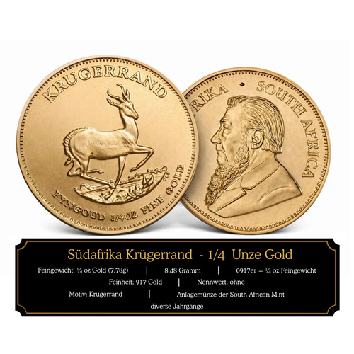 Südafrika krügerrand diverse - krügerrand,