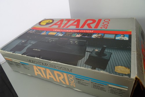 Atari 2600 schwarz - atari,