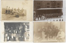 4x Foto-AK Infanterie Leib Regiment Fahne Pickelhaube Residenz München Bierkrug
