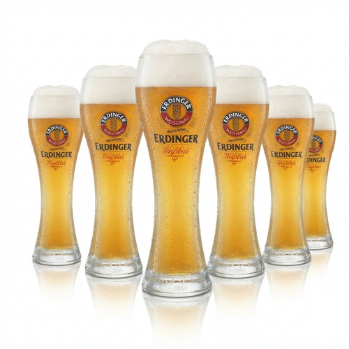 Erdinger glas 3l - 6x, 0,3l