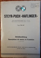 Steyr puch haflinger typ 700 - puch,