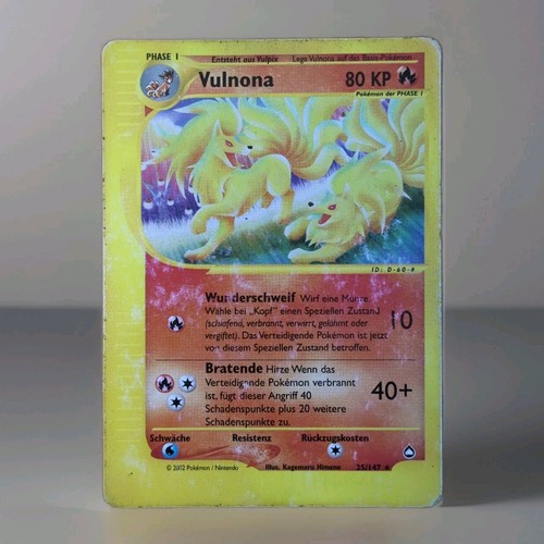 Vulnona pokemon karte - pokemon, deutsch