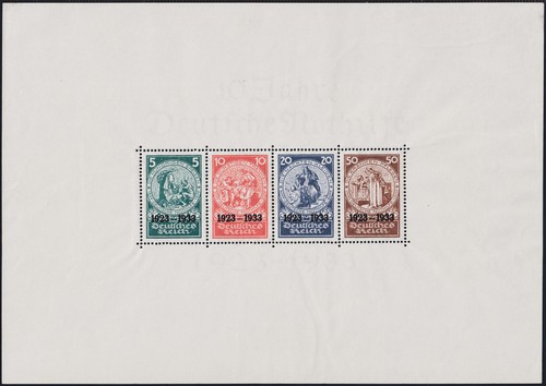 Deutsches reich block - reich, 2