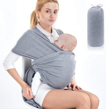 Babytragetuch für Neugeborene,Baby Wrap Tragetuch Elastisch Atmungsaktiv Carrier