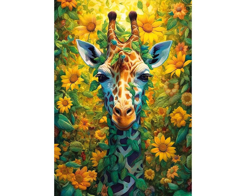 Sonnenblumengiraffe 250 - sonnenblumengiraffe,