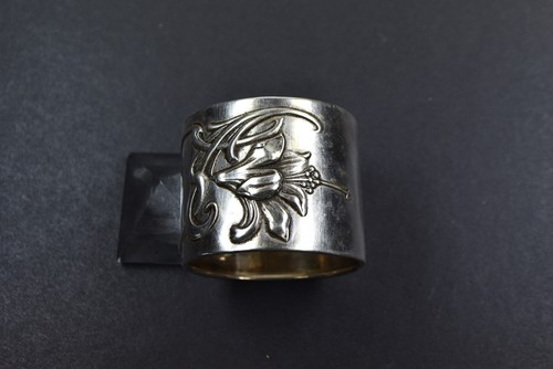 Antiker serviettenring silber - serviettenring,