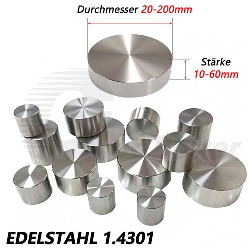 Ronde scheibe edelstahl blech - edelstahl,