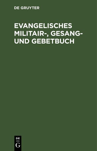 Evangelisches militair - evangelisches, militair-