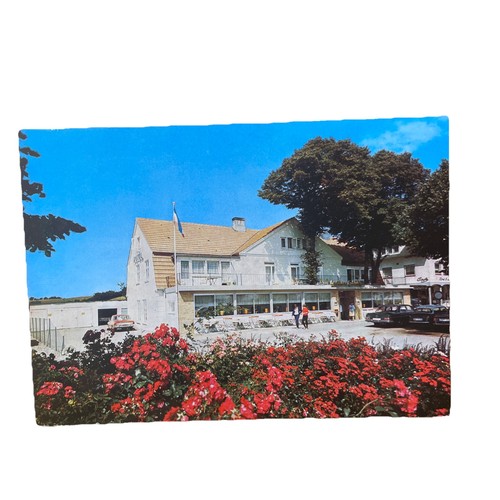 Postkarte hohwacht café - postkarte,