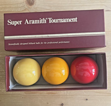 Vintage SUPER AMARITH TOURNAMENT Karambolage/Carom Kugeln/Balls TOPZUSTAND!