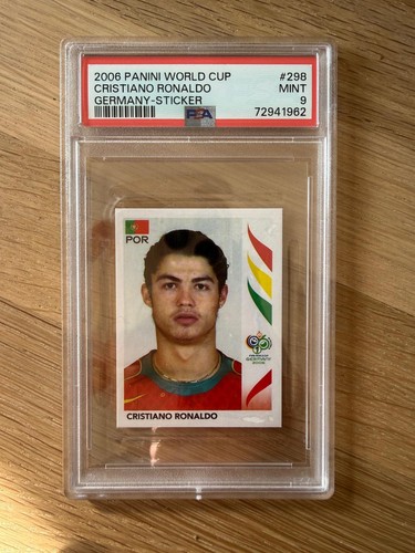 Cristiano ronaldo 2006 panini - cristiano,