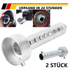 2Stk Motorrad Auspufftopf