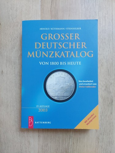 Großer deutscher münzkatalog - großer,