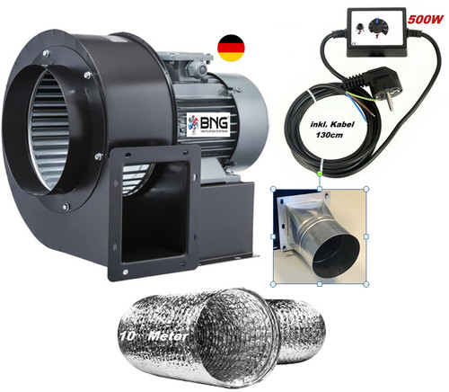 Radialventilator regler - radialventilator, +