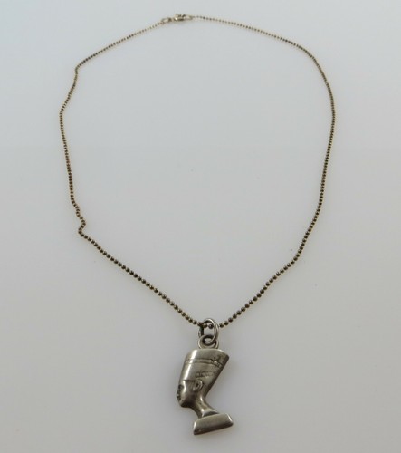 Vintage 925er silber kette mit - silber,