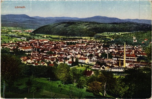 Cpa lorrach germany - cpa,