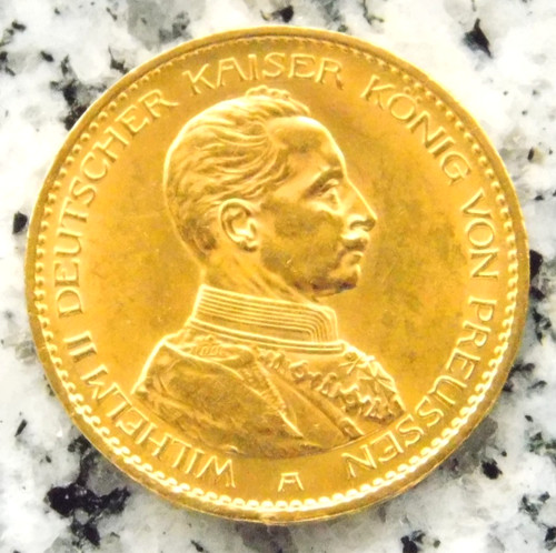 Goldmünze mark 1914 a - 20,