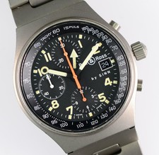 Bell & Ross Uhr by Sinn GMT Chrono 322 Titan 41mm Herren Box