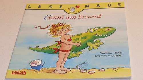 Conni strand lesemaus - strand.,