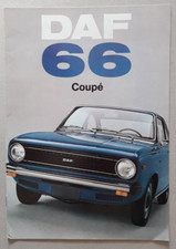 Daf 66 SL Coupe Brochure 1972