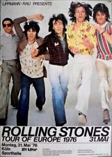 ROLLING STONES - 1976-05-31 - Plakat - In Concert - Europe Tour - Poster - Köln