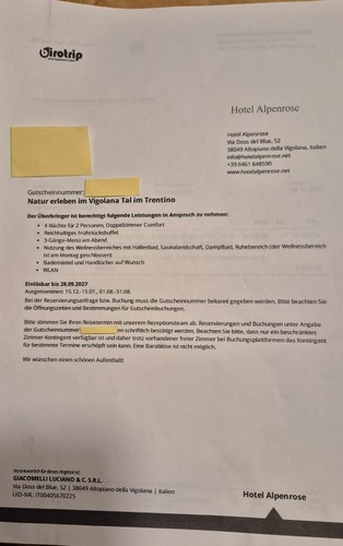 Kurzurlaub trentino üb 2 - 4,