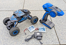 Amewi Conqueror "Blue" 4WD RTR 1:18 Rock Crawler 2,4GHz + 2 Zusatzakkus